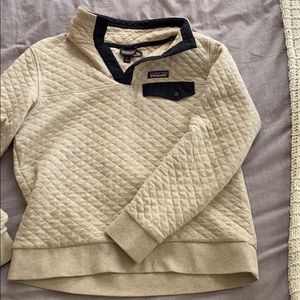 Patagonia quilted pullover Sz M